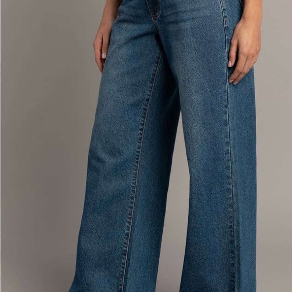 RSQ Denim Flare Wide-Leg Jeans